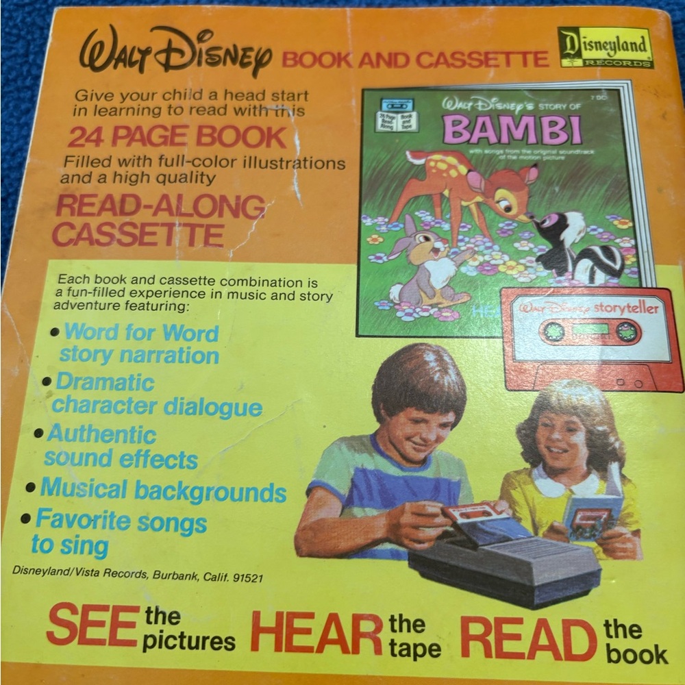 Walt Disney's Snow White Book and Cassette - Picture 5 of 7
